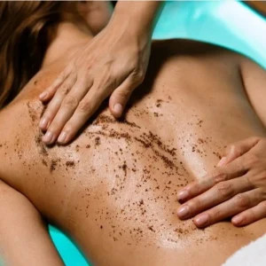 Peeling de cacao y naranja