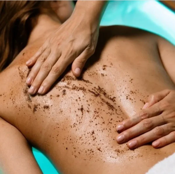 Peeling de cacao y naranja